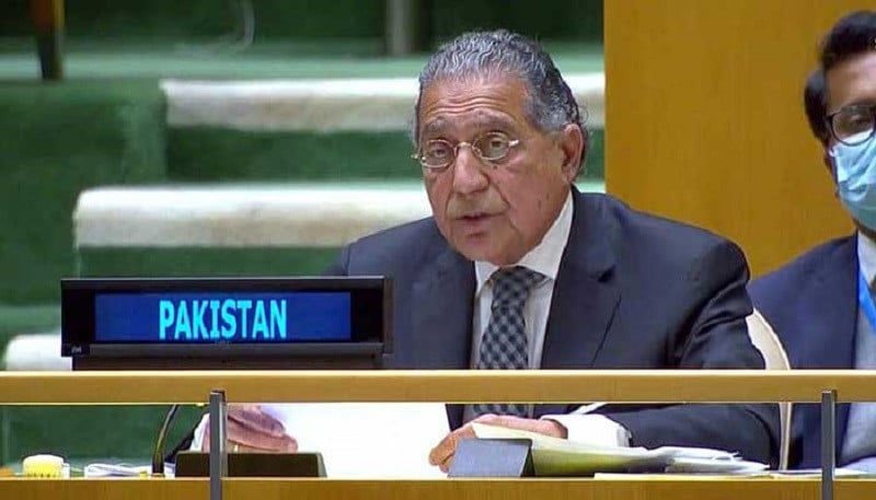 اقوام متحدہ میں بھارت اور پاکستان کے مندوبین نے مسئلہ کشمیر پر بات چیت کی