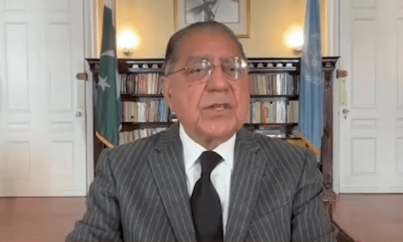 پاکستان نے فلسطین کے موقف کے دفاع اور تشہیر میں قائدانہ کردار ادا کیا ہے، اقوام متحدہ کے مندوب منیر اکرم