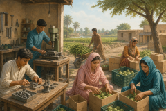 دیہی سندھ کے ایس ایم ایز کے لیے یونیدو، سیڈف کی 3.5 کروڑ روپے تک گرانٹ اسکیم — نمائشی تصویر