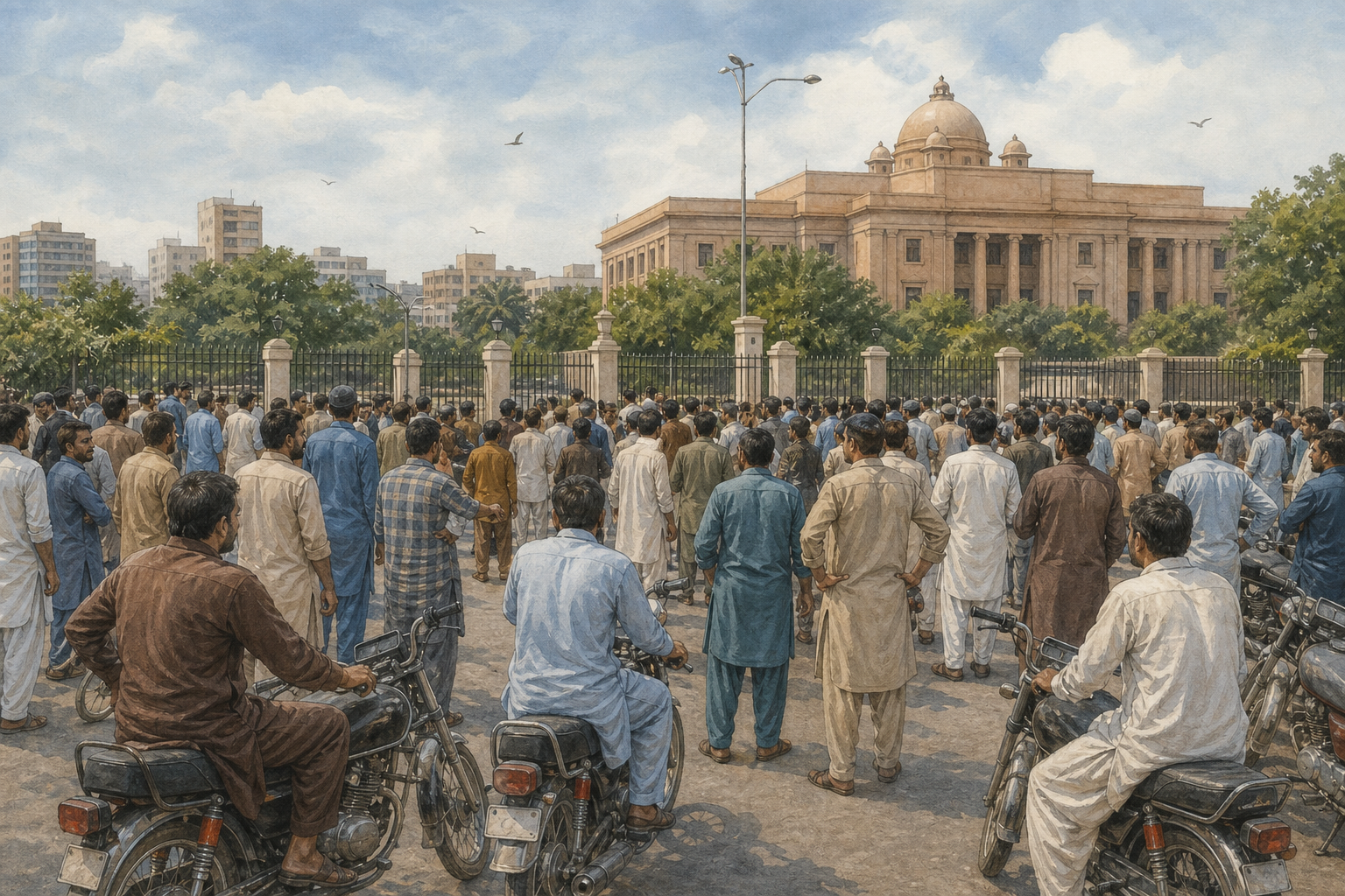 جماعت اسلامی کا پیٹرولیم لیوی کے خلاف ملک گیر ہڑتال اور اسلام آباد مارچ کا انتباہ — نمائشی تصویر