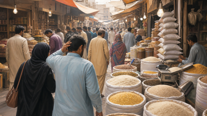 کراچی میں آٹے کی قیمت 180 روپے کلو تک پہنچنے کا دعویٰ، گندم بحران پر سیاسی سوالات — نمائشی تصویر