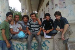 Group of Tajik Students in Karachi University